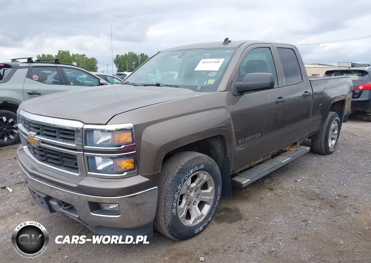 2014 Chevrolet Silverado 1500 2Lt VIN:1GCVKREC9EZ407535 - 2