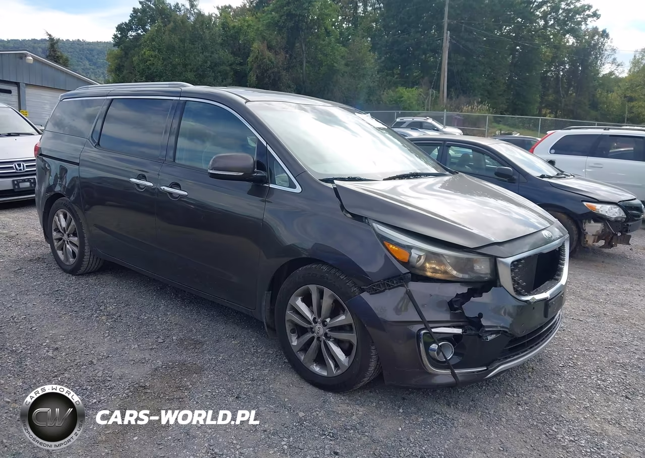 2016 Kia Sedona Sx-L VIN:KNDME5C12G6111645 - 1