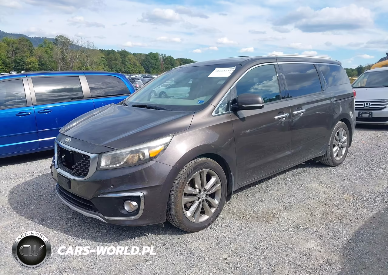 2016 Kia Sedona Sx-L VIN:KNDME5C12G6111645 - 2