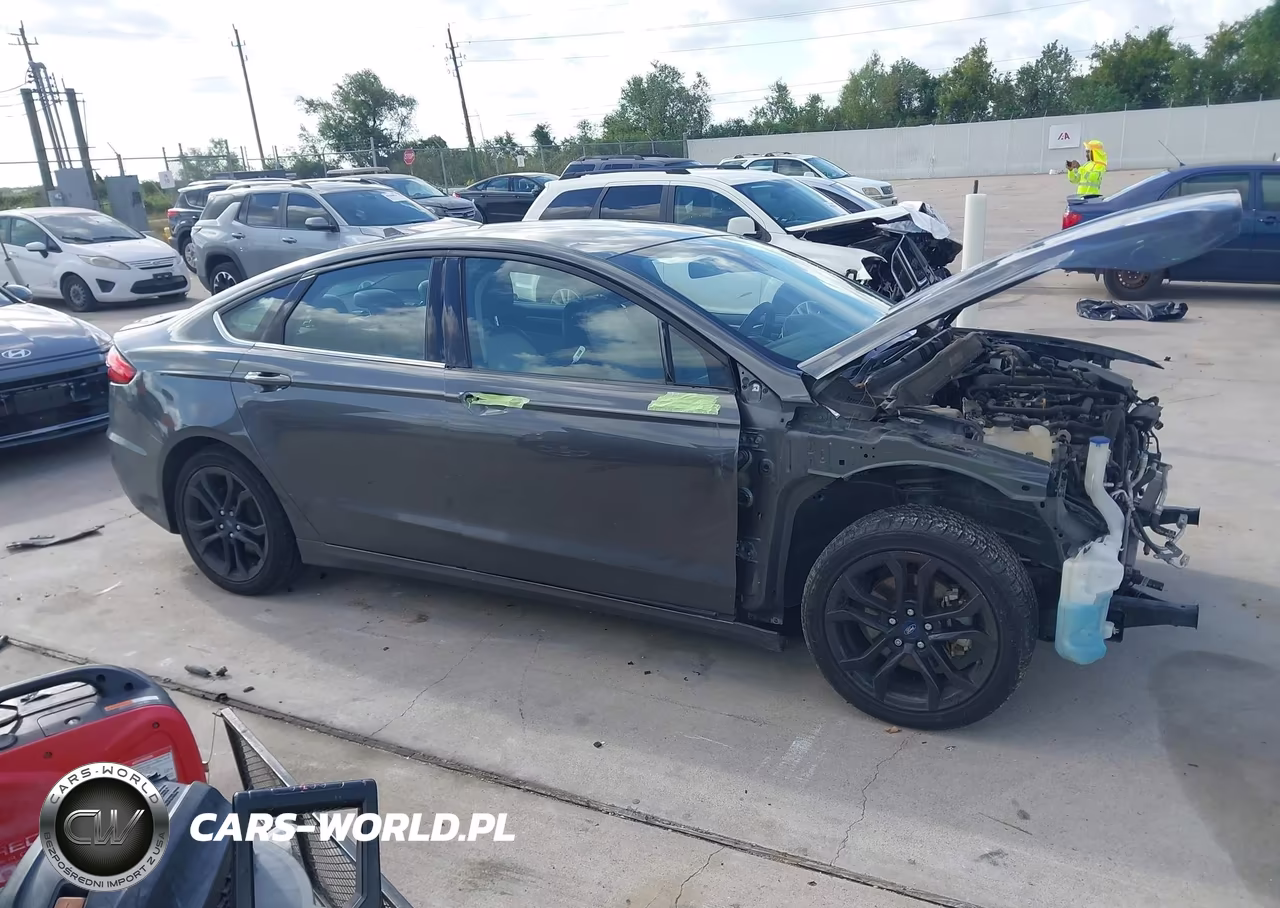 2019 Ford Fusion Se VIN:3FA6P0HD3KR132272 - 14