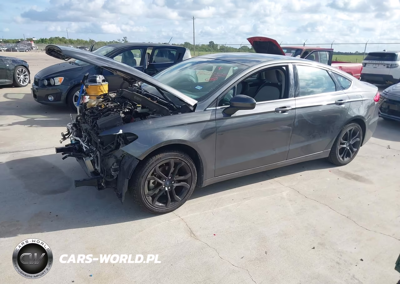 2019 Ford Fusion Se VIN:3FA6P0HD3KR132272 - 2