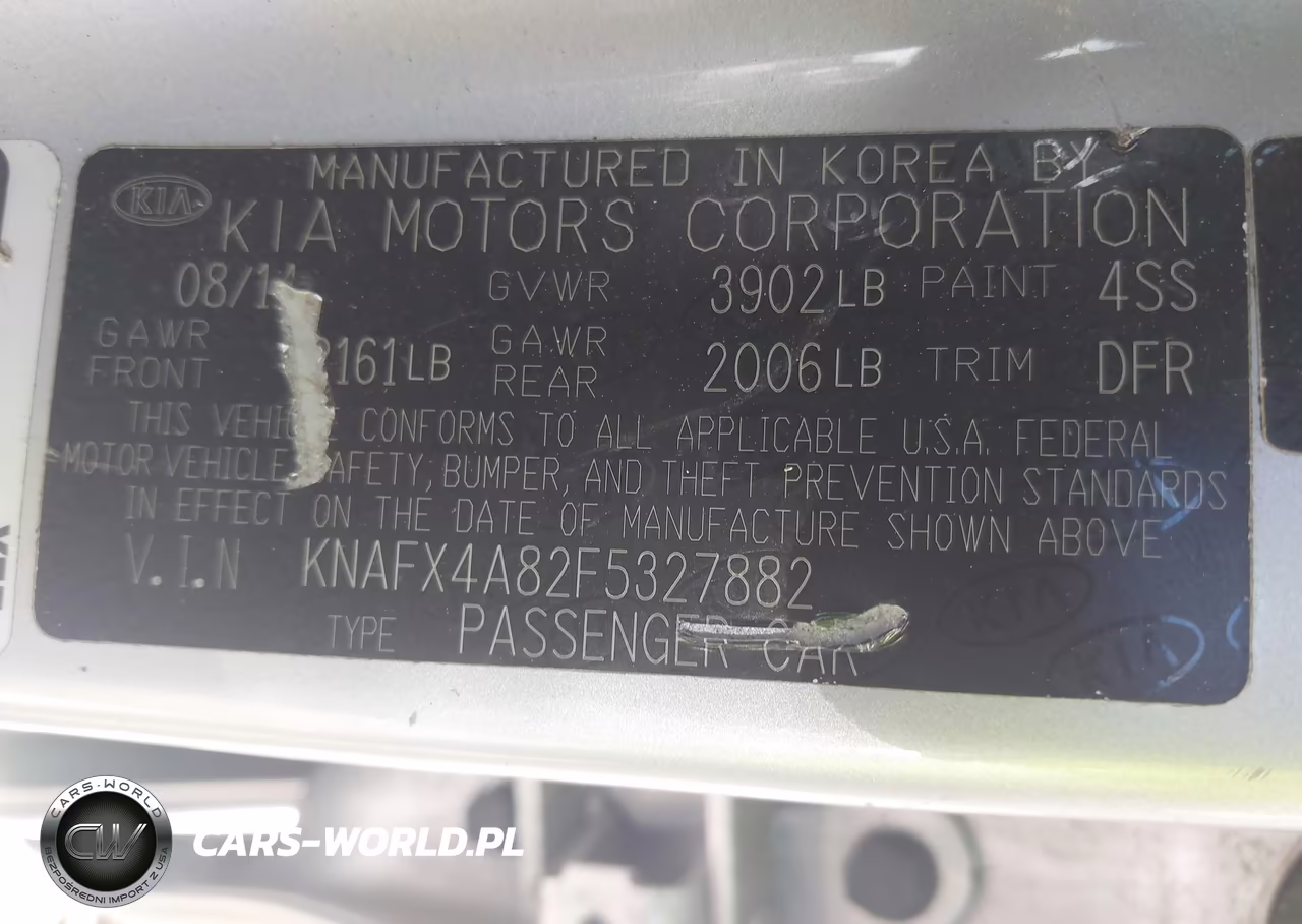 2015 Kia Forte Ex VIN:KNAFX4A82F5327882 - 9