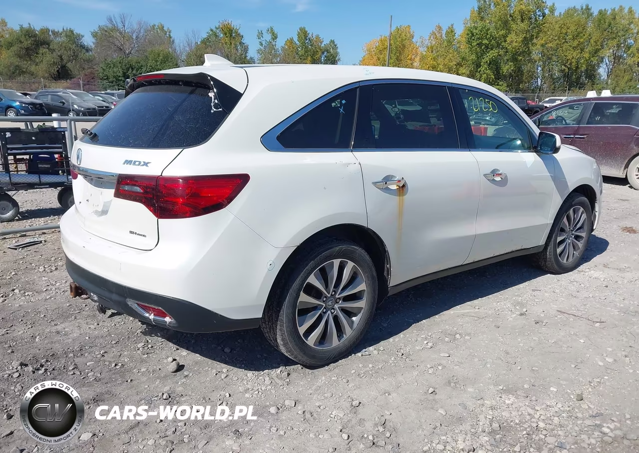 2014 Acura Mdx Technology Package VIN:5FRYD4H42EB030016 - 4
