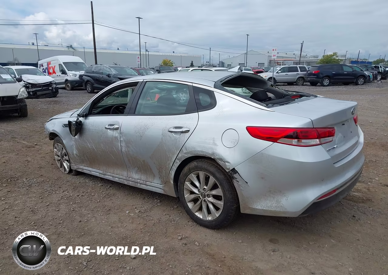 2018 Kia Optima Lx VIN:5XXGT4L34JG271548 - 3