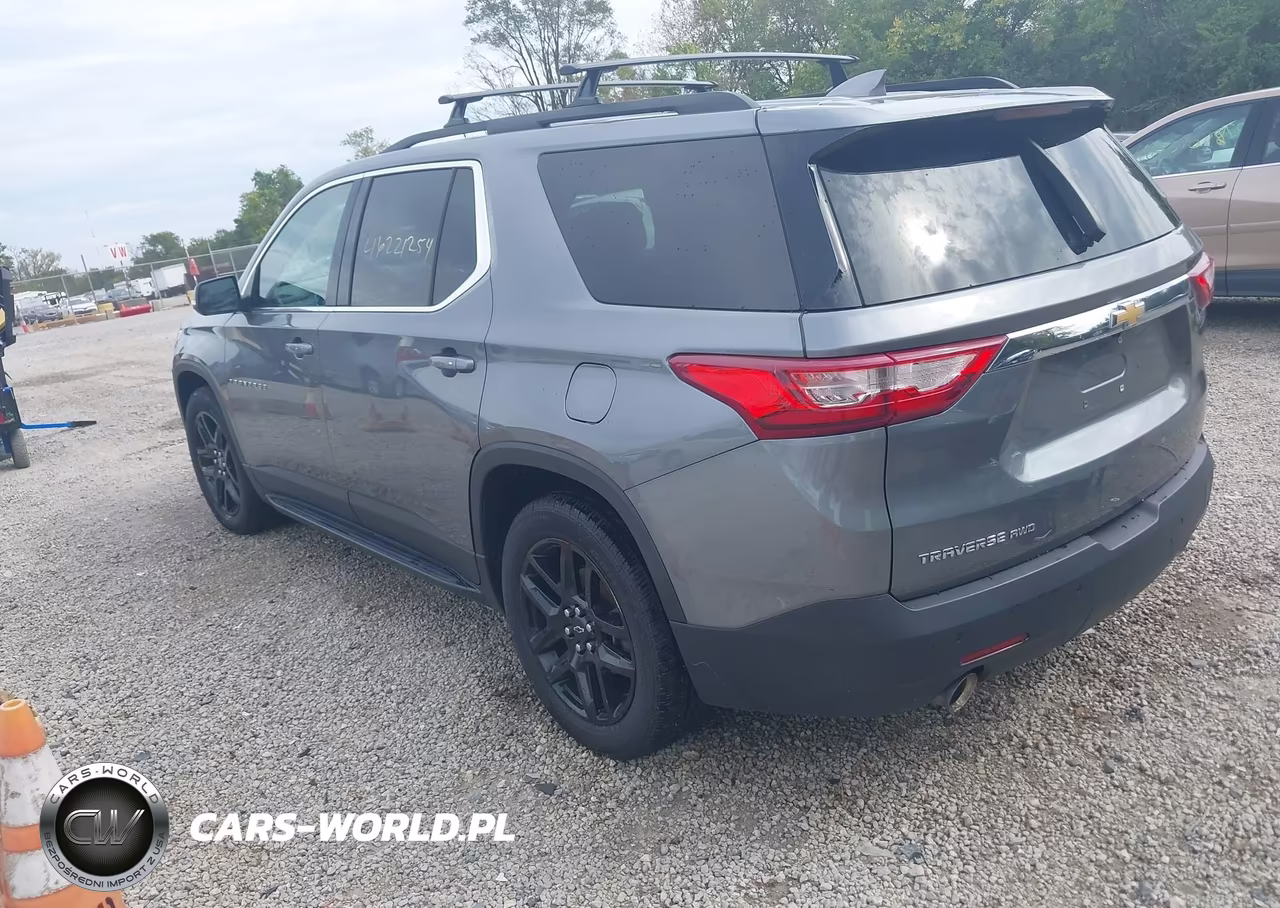 2021 Chevrolet Traverse Awd Lt Cloth VIN:1GNEVGKW0MJ172618 - 3