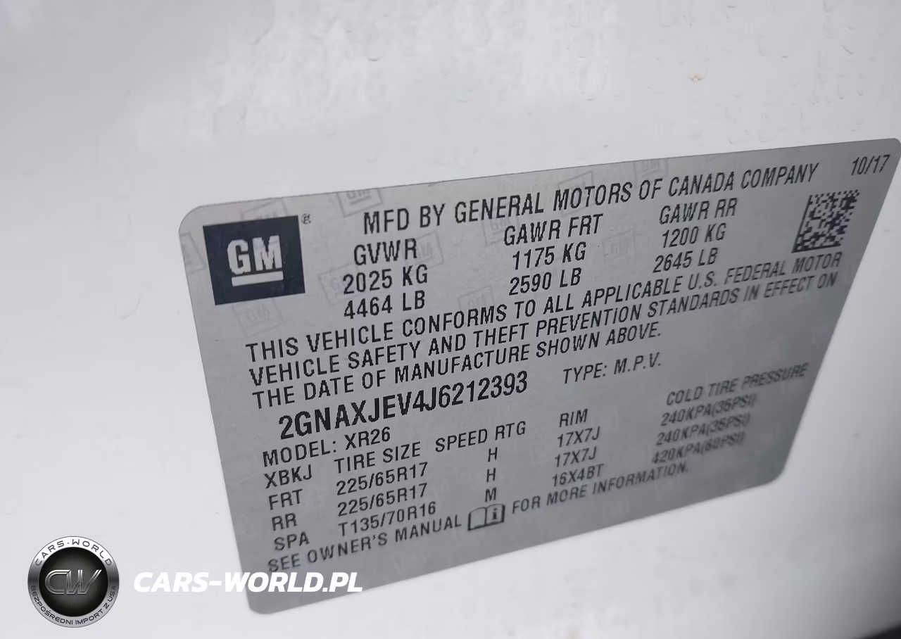 2018 Chevrolet Equinox Lt VIN:2GNAXJEV4J6212393 - 9