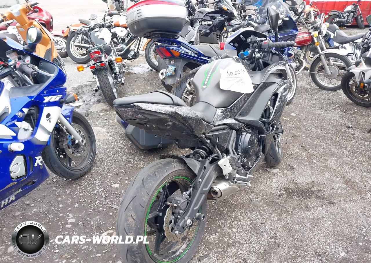 2024 Kawasaki Ex650 R VIN:ML5EXER15RDAD6226 - 4