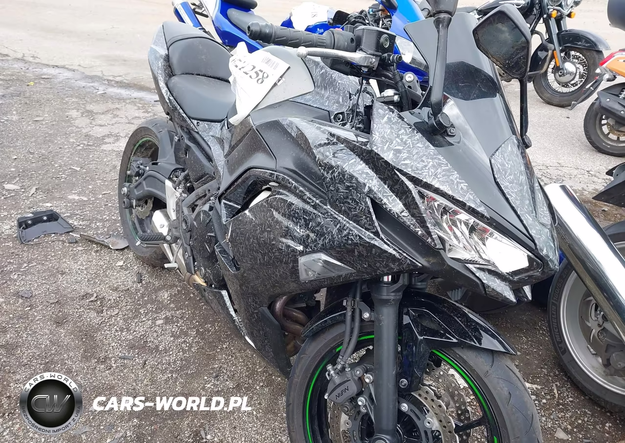 2024 Kawasaki Ex650 R VIN:ML5EXER15RDAD6226 - 8