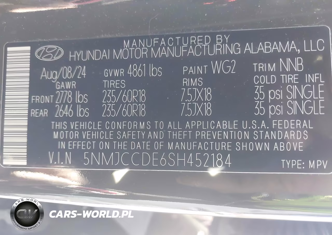2025 Hyundai Tucson Sel Convenience VIN:5NMJCCDE6SH452184 - 9