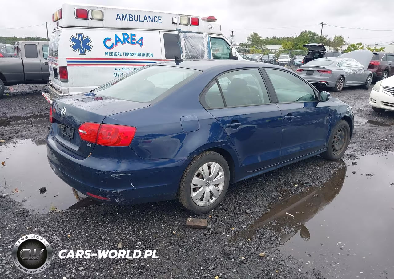 2014 Volkswagen Jetta 1.8T Se VIN:3VWD17AJ6EM396788 - 4