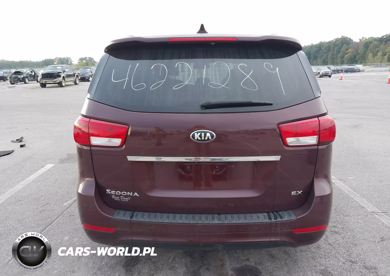 2015 Kia Sedona Ex VIN:KNDMC5C11F6034142 - 16