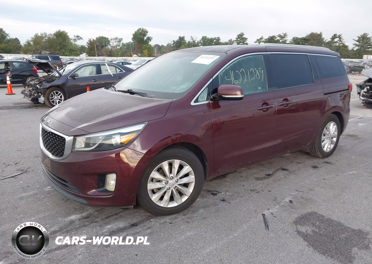 2015 Kia Sedona Ex VIN:KNDMC5C11F6034142 - 2