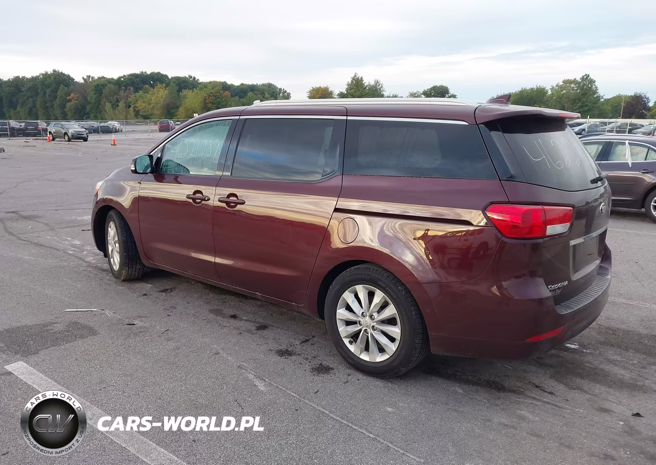 2015 Kia Sedona Ex VIN:KNDMC5C11F6034142 - 3
