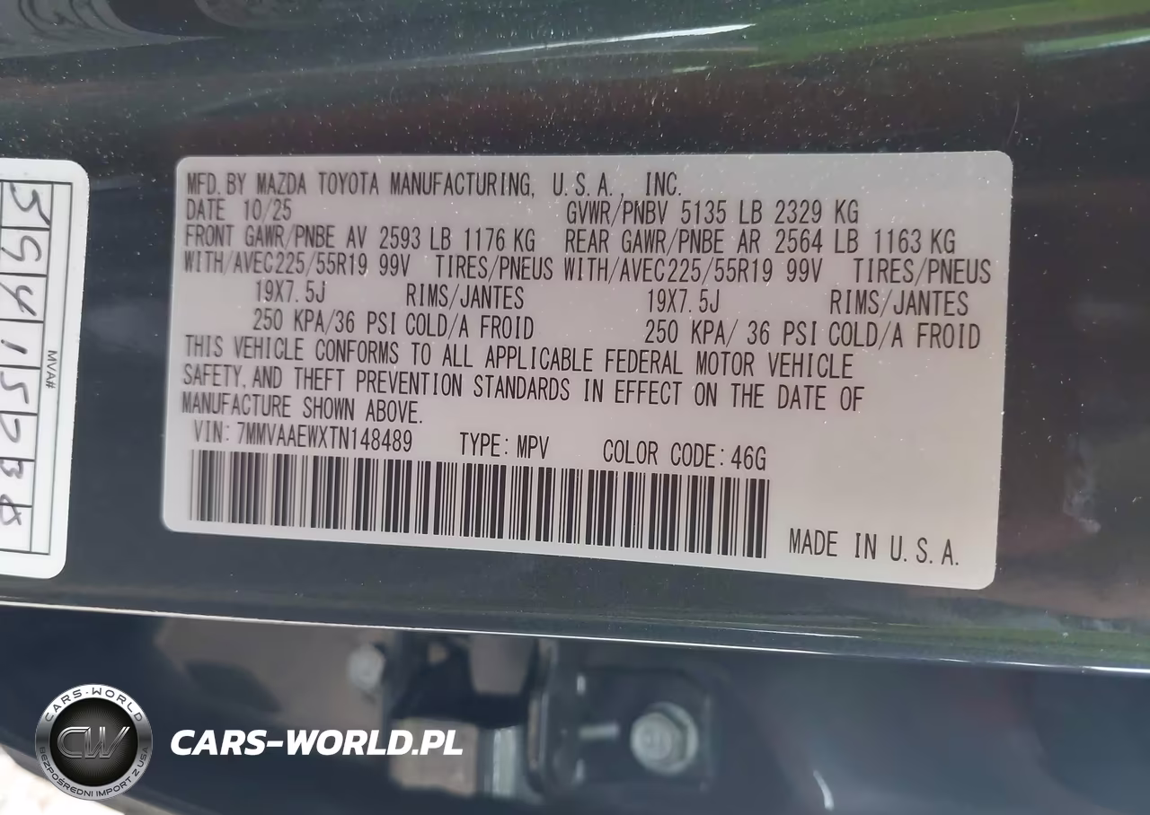 2026 Mazda Cx-50 Hybrid Premium Plus VIN:7MMVAAEWXTN148489 - 9