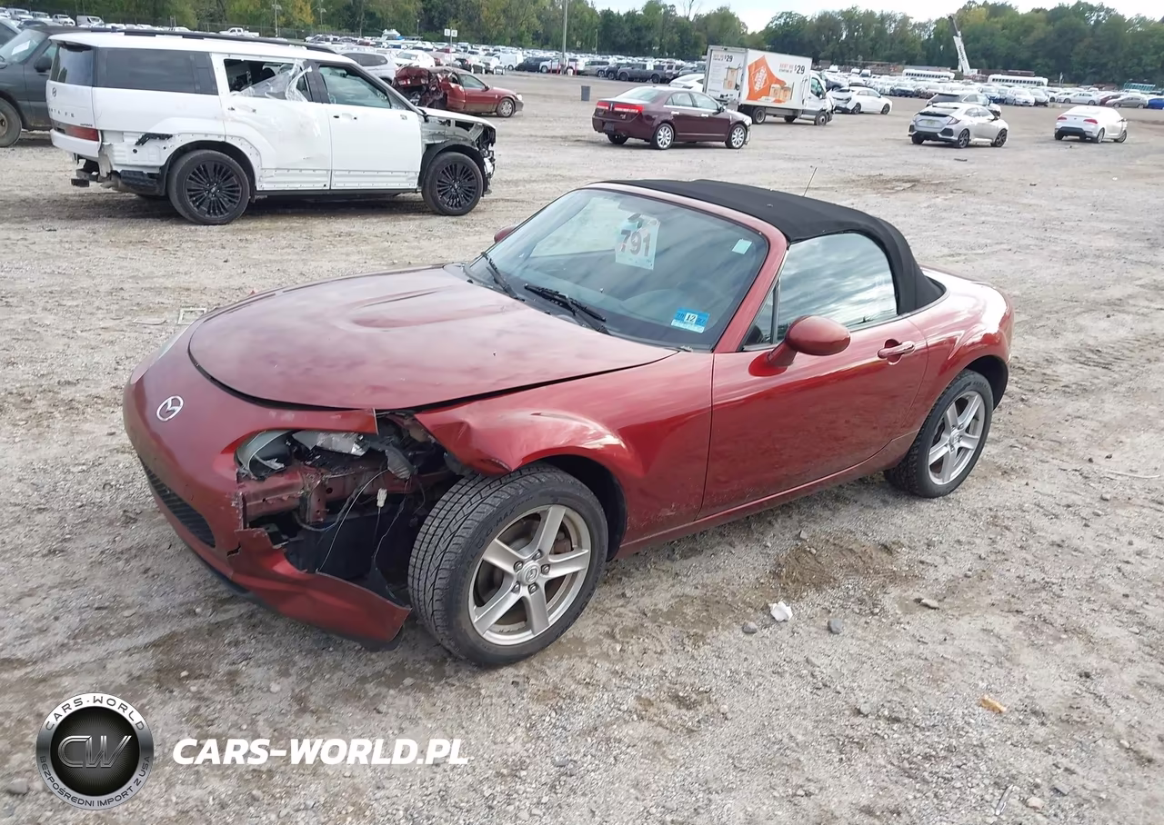 2006 Mazda Mx-5 Touring VIN:JM1NC25F760104709 - 2