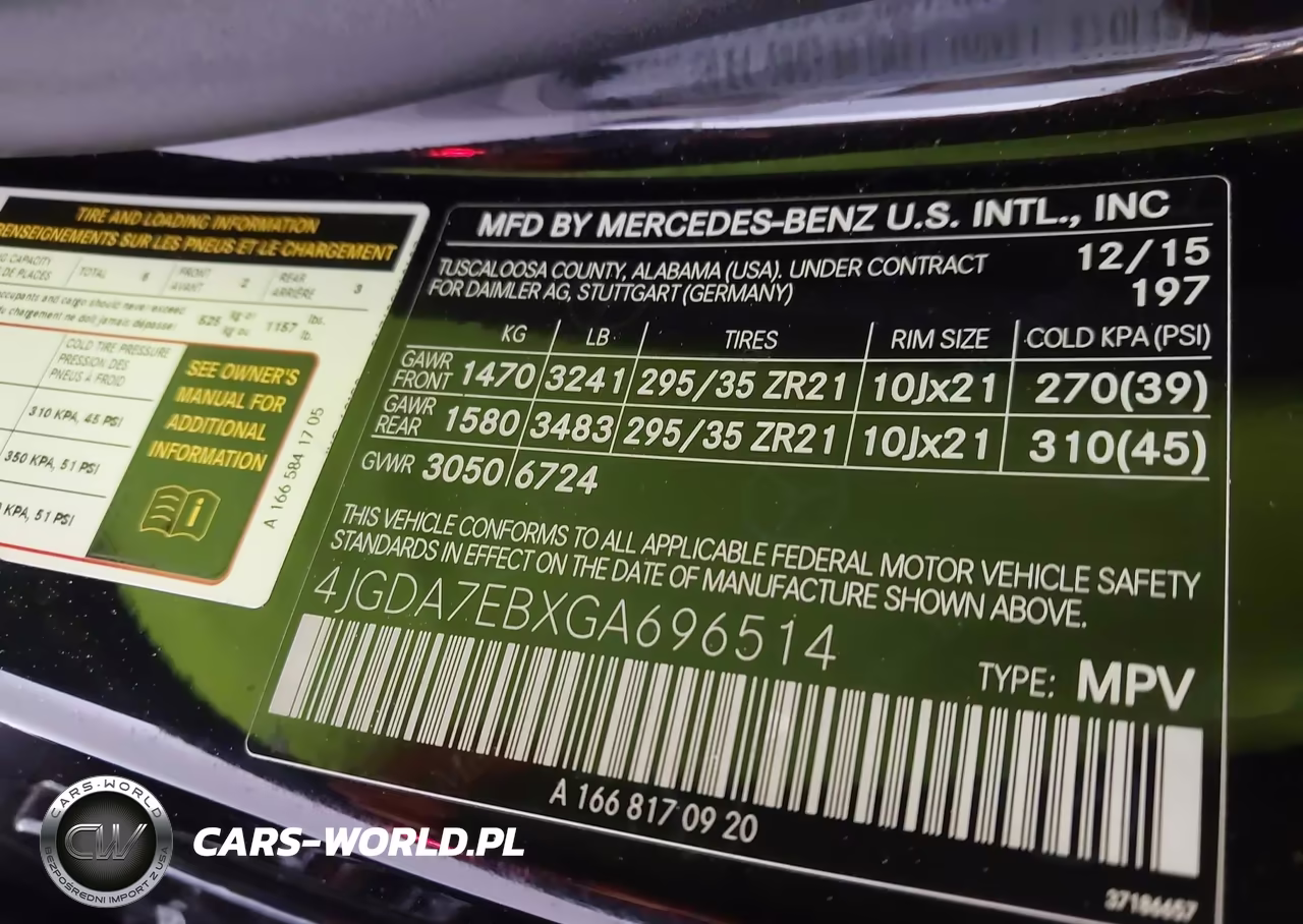 2016 Mercedes-Benz Gle 63 Amg 4Matic VIN:4JGDA7EBXGA696514 - 9