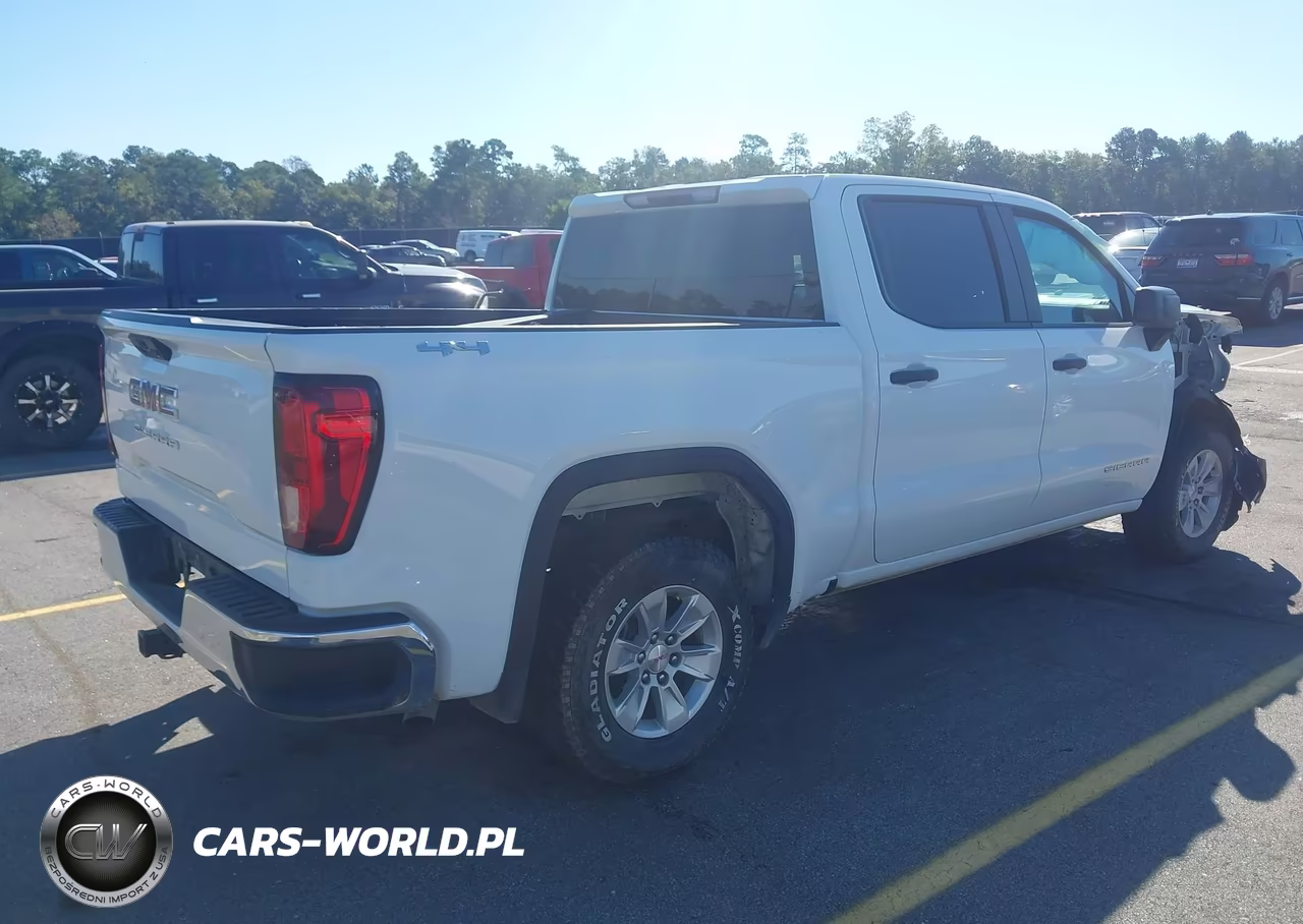 2023 GMC Sierra 1500 4Wd Short Box Pro VIN:3GTPUAEKXPG227642 - 4