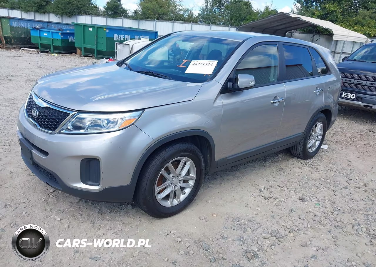 2014 Kia Sorento Lx VIN:5XYKT3A61EG457969 - 2