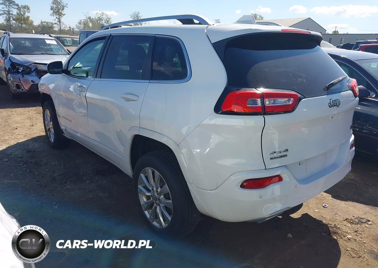 2016 Jeep Cherokee Overland VIN:1C4PJMJS7GW301147 - 3