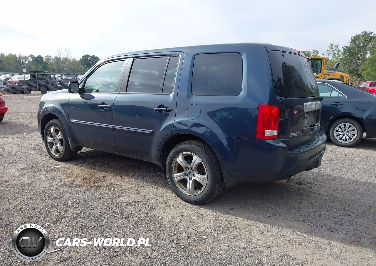 2012 Honda Pilot Ex-L VIN:5FNYF4H5XCB037362 - 3