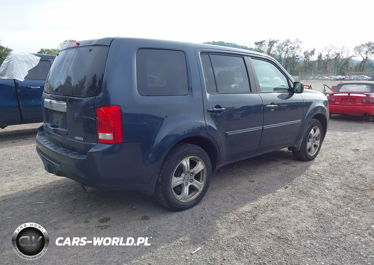 2012 Honda Pilot Ex-L VIN:5FNYF4H5XCB037362 - 4