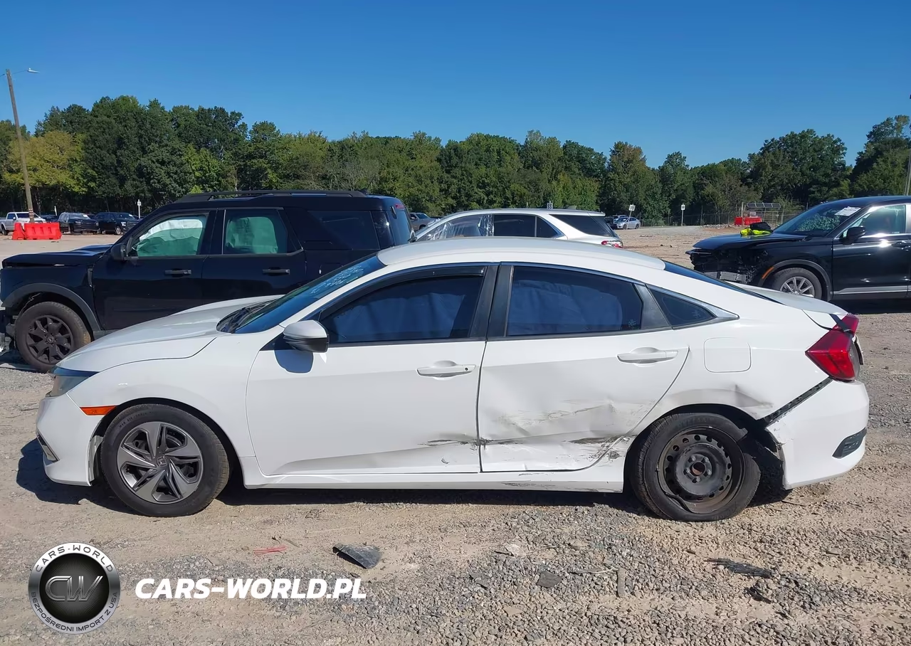 2019 Honda Civic Lx VIN:2HGFC2F64KH505449 - 14