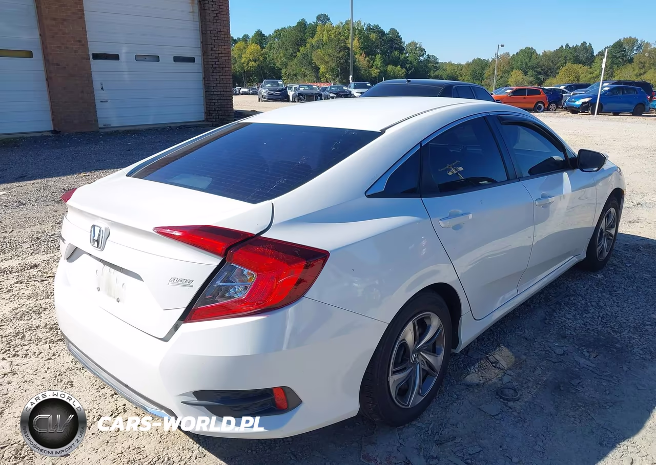 2019 Honda Civic Lx VIN:2HGFC2F64KH505449 - 4