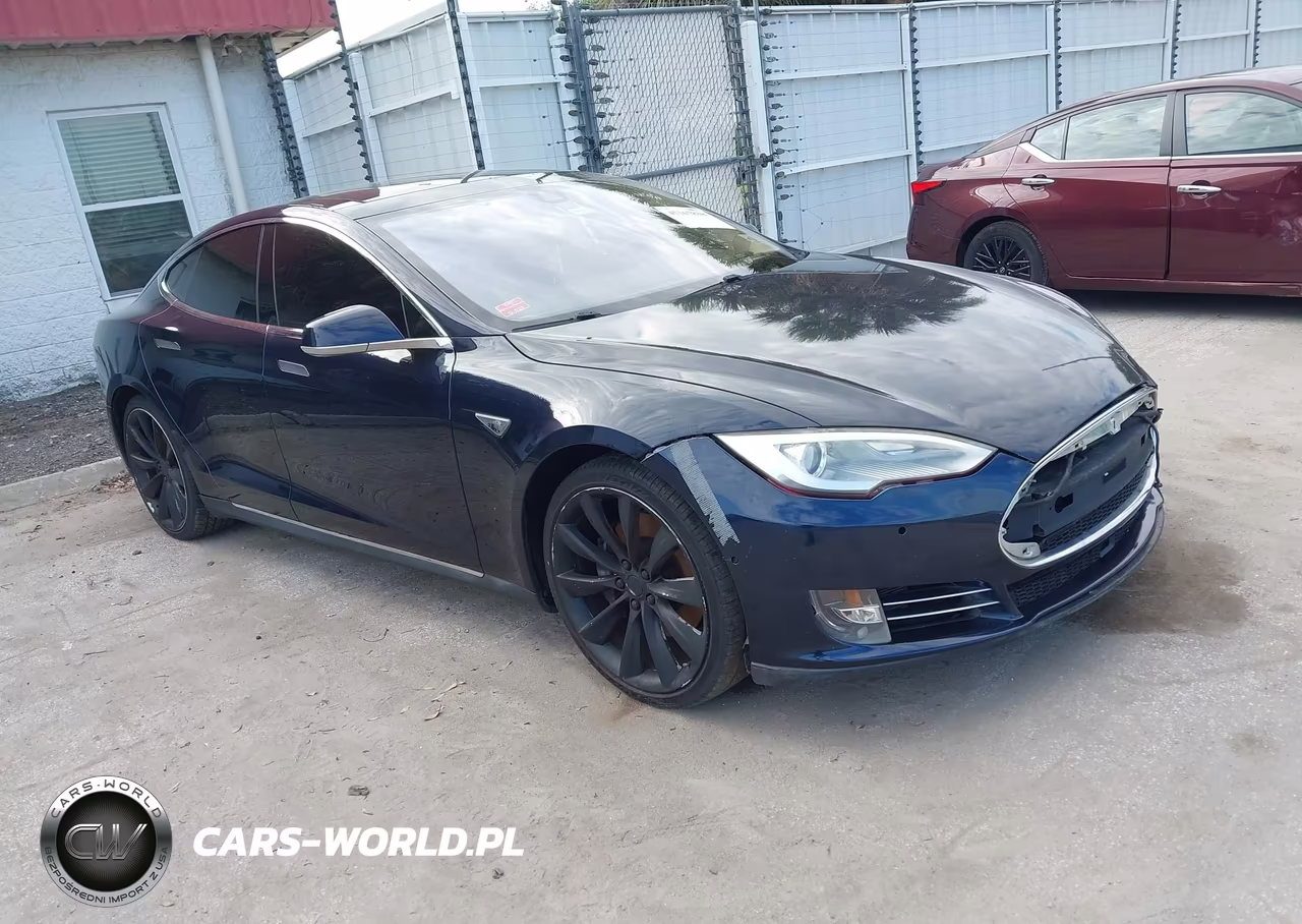 2014 Tesla Model S P85 VIN:5YJSA1H17EFP61268 - 1