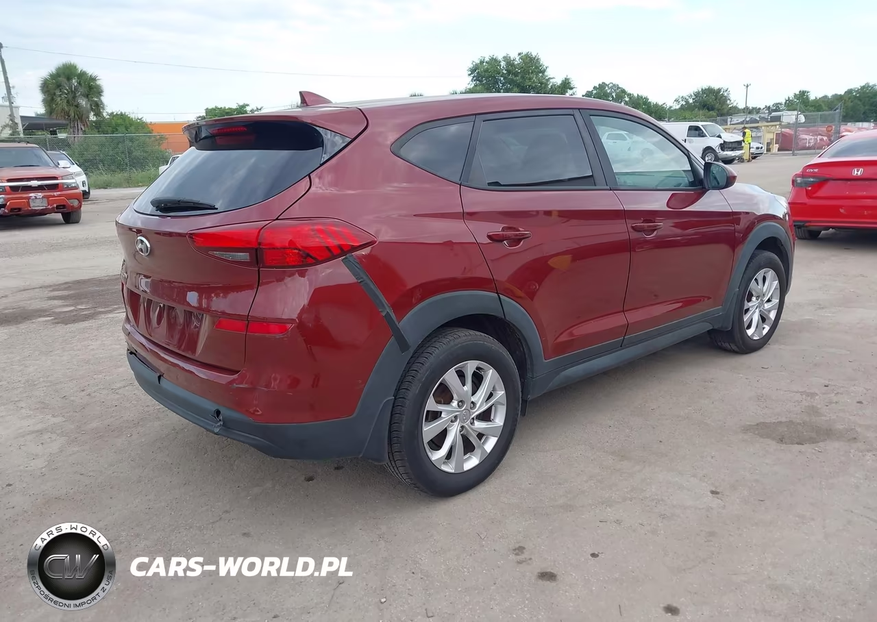 2019 Hyundai Tucson Se VIN:KM8J23A47KU999211 - 4