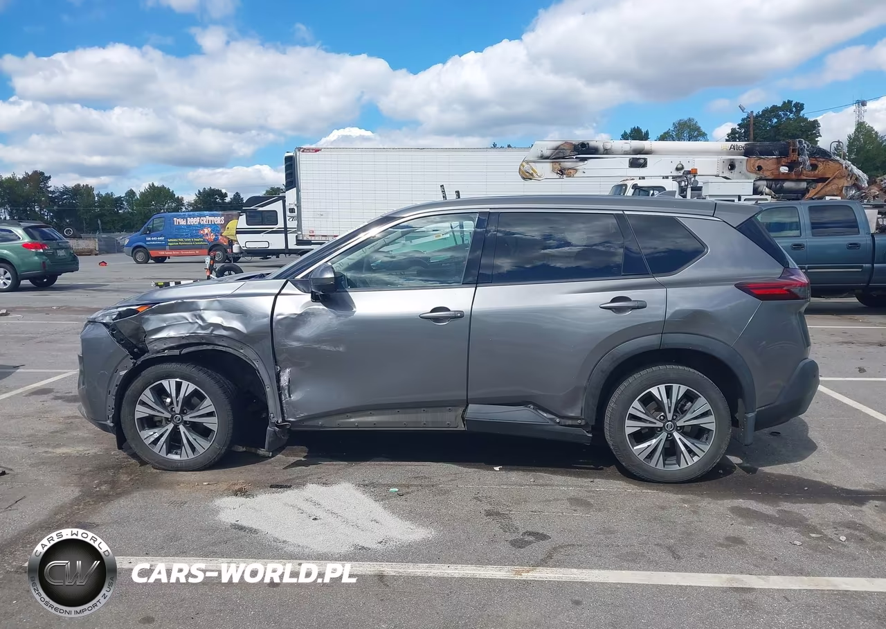 2021 Nissan Rogue Sv Fwd VIN:JN8AT3BA0MW010554 - 15