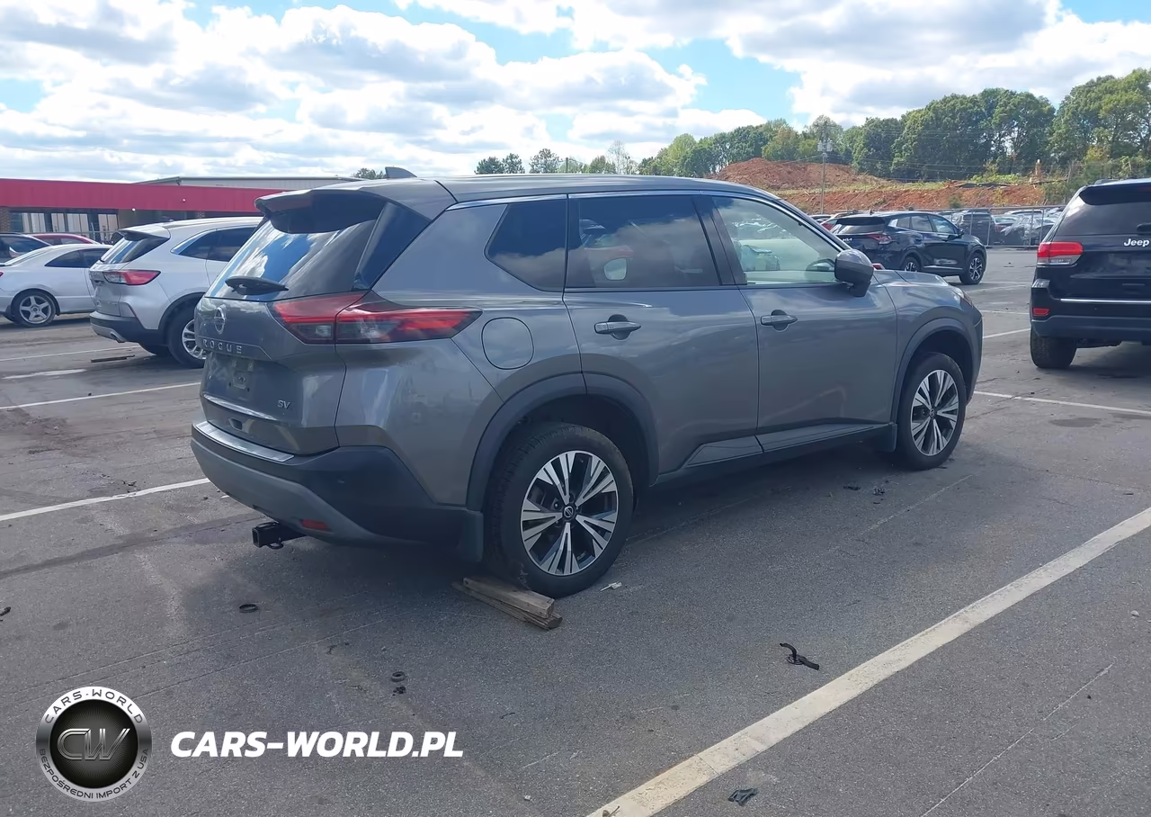 2021 Nissan Rogue Sv Fwd VIN:JN8AT3BA0MW010554 - 4