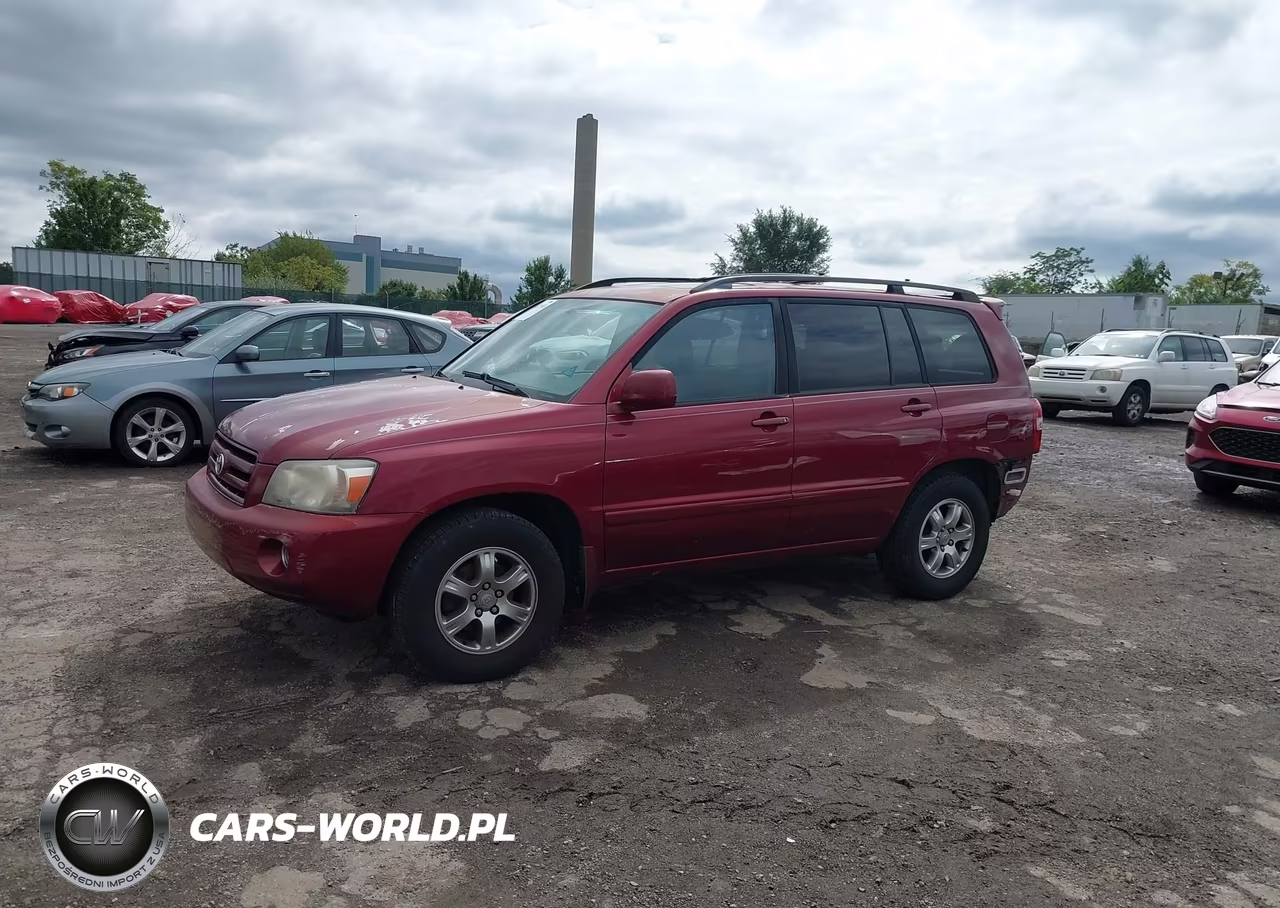 2007 Toyota Highlander V6 (2 Rows) (A5) VIN:JTEGP21A970147209 - 2