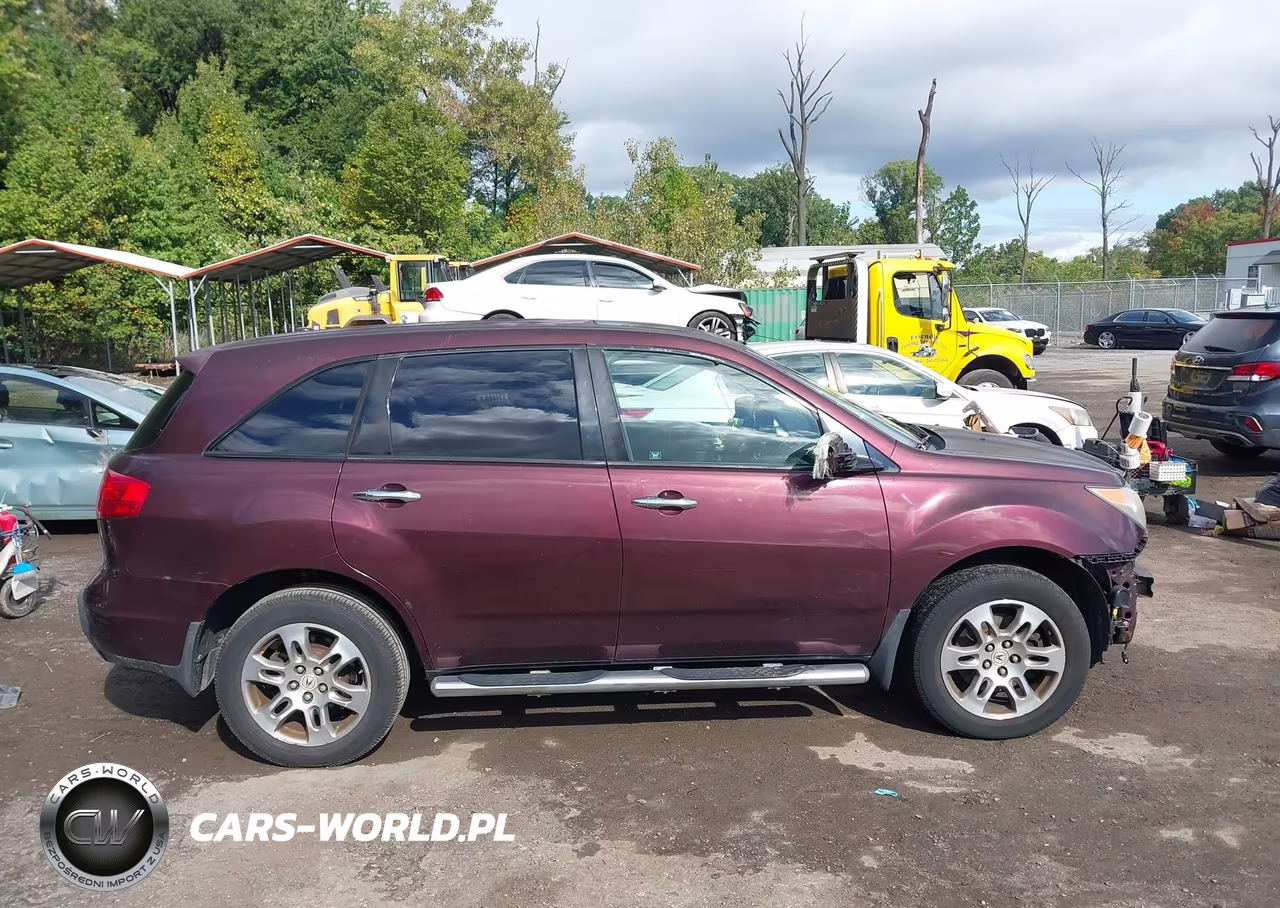2007 Acura Mdx Technology Package VIN:2HNYD28457H531821 - 12