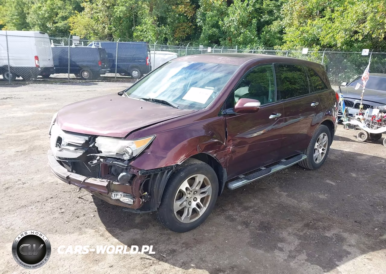 2007 Acura Mdx Technology Package VIN:2HNYD28457H531821 - 2