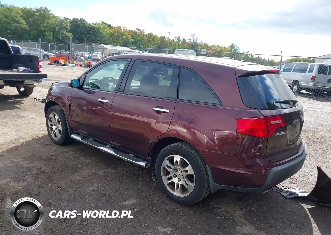 2007 Acura Mdx Technology Package VIN:2HNYD28457H531821 - 3