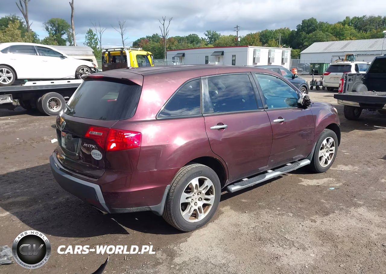 2007 Acura Mdx Technology Package VIN:2HNYD28457H531821 - 4