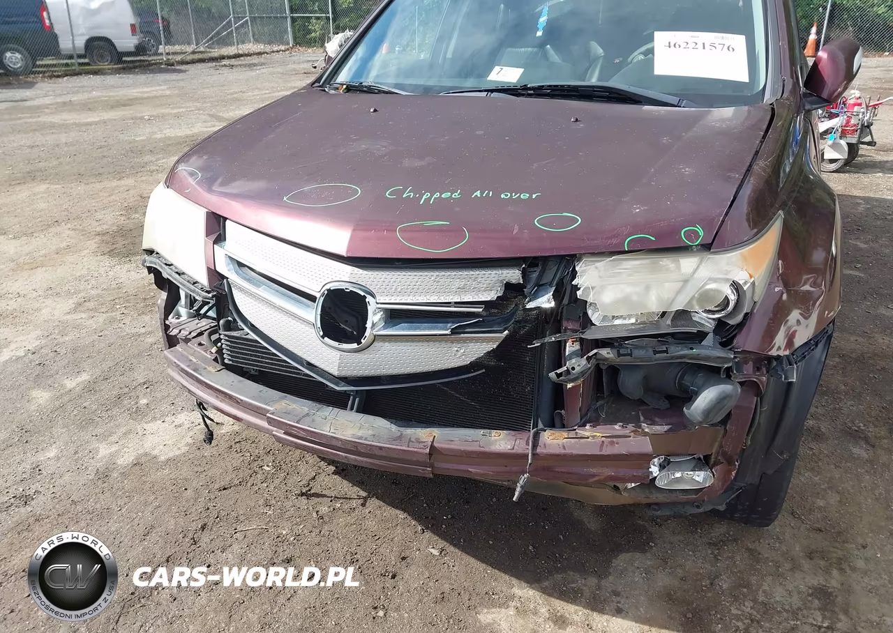 2007 Acura Mdx Technology Package VIN:2HNYD28457H531821 - 6