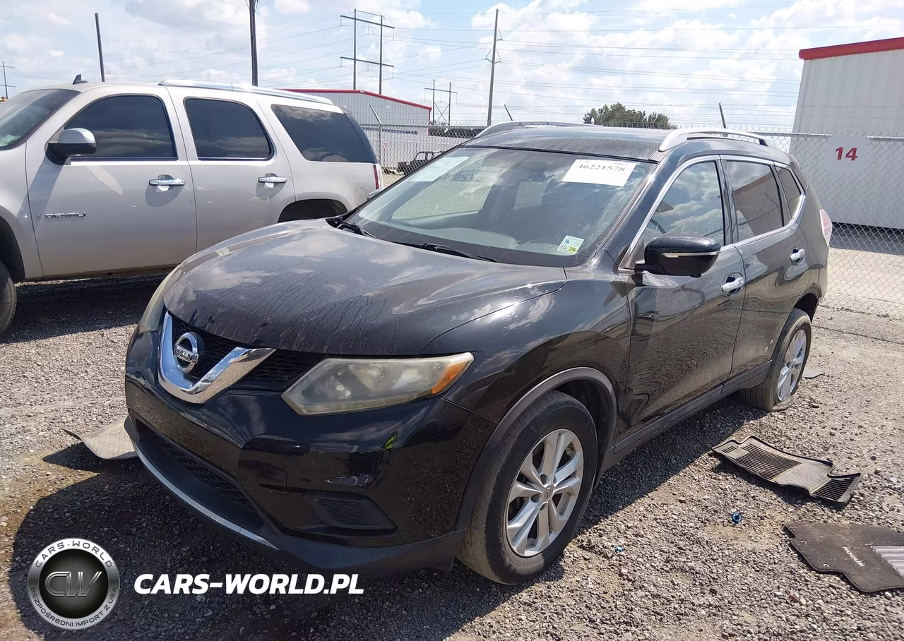 2015 Nissan Rogue Sv VIN:5N1AT2ML9FC832662 - 2