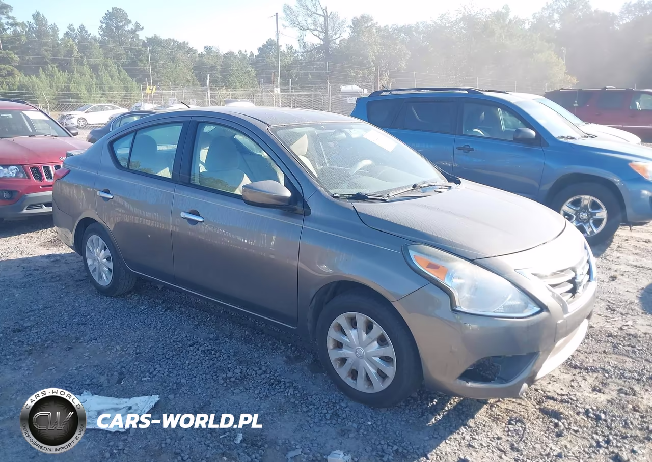 2016 Nissan Versa 1.6 S-1.6 S+-1.6 Sl-1.6 Sv