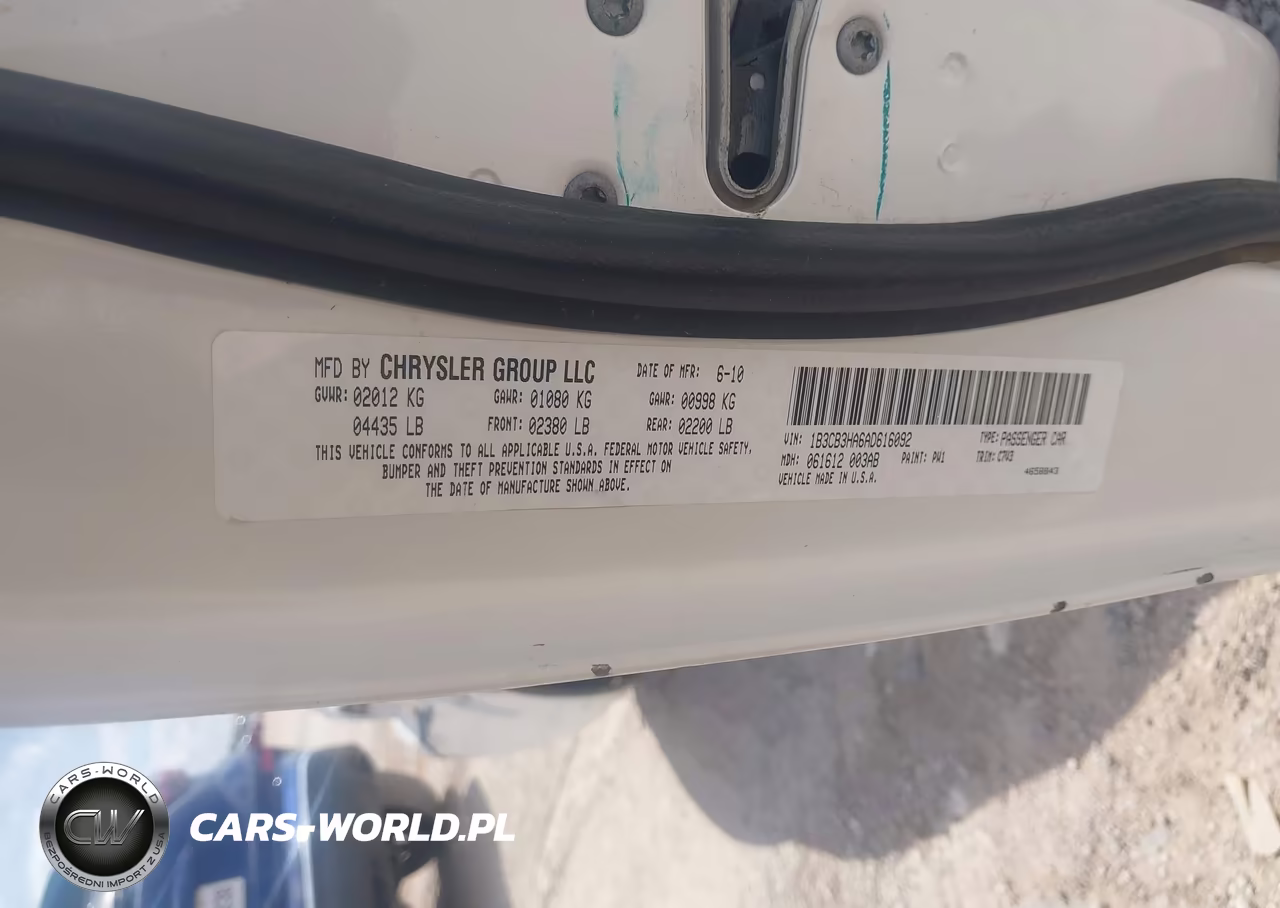 2010 Dodge Caliber Mainstreet VIN:1B3CB3HA6AD616092 - 9