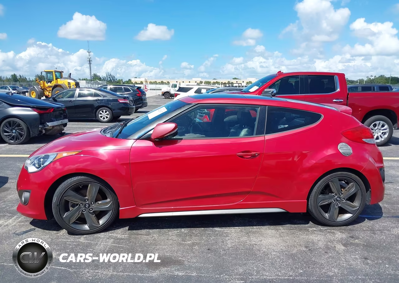 2016 Hyundai Veloster Turbo VIN:KMHTC6AE2GU292380 - 14