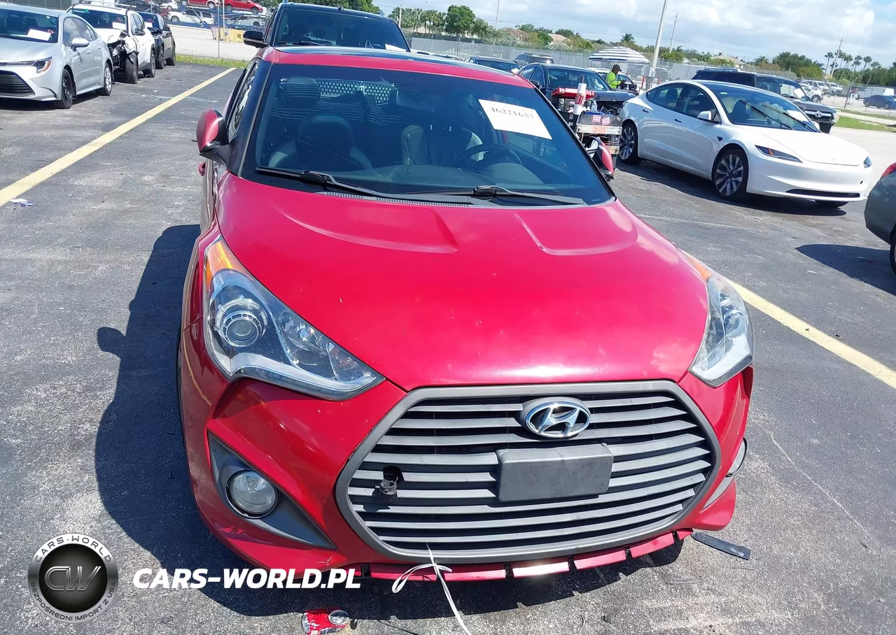 2016 Hyundai Veloster Turbo VIN:KMHTC6AE2GU292380 - 6