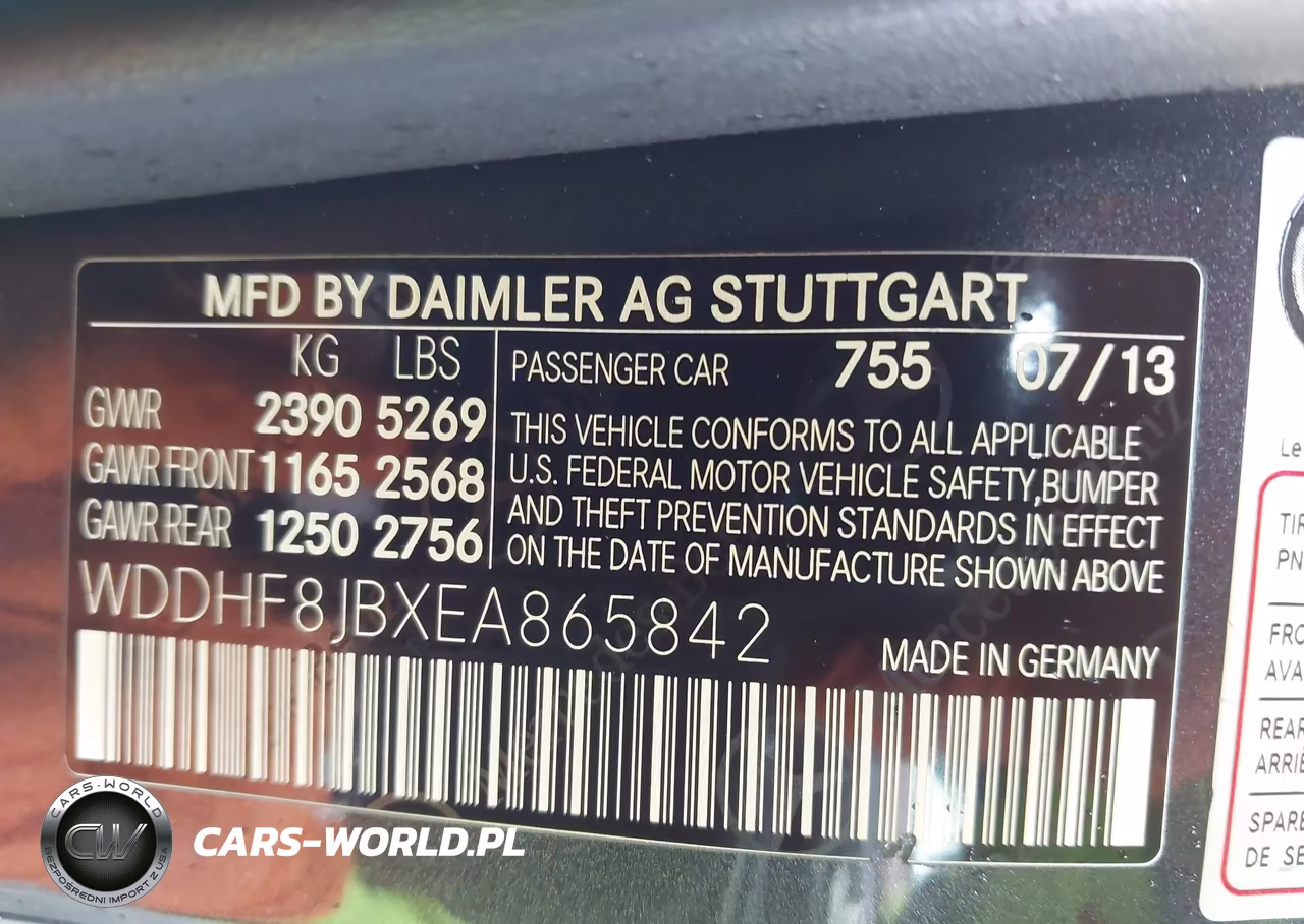 2014 Mercedes-Benz E 350 4Matic VIN:WDDHF8JBXEA865842 - 9