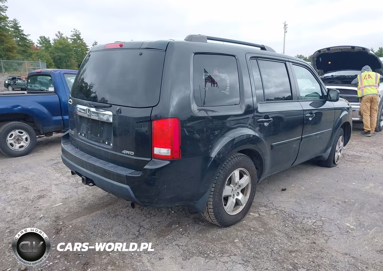 2011 Honda Pilot Ex VIN:5FNYF4H49BB058483 - 4