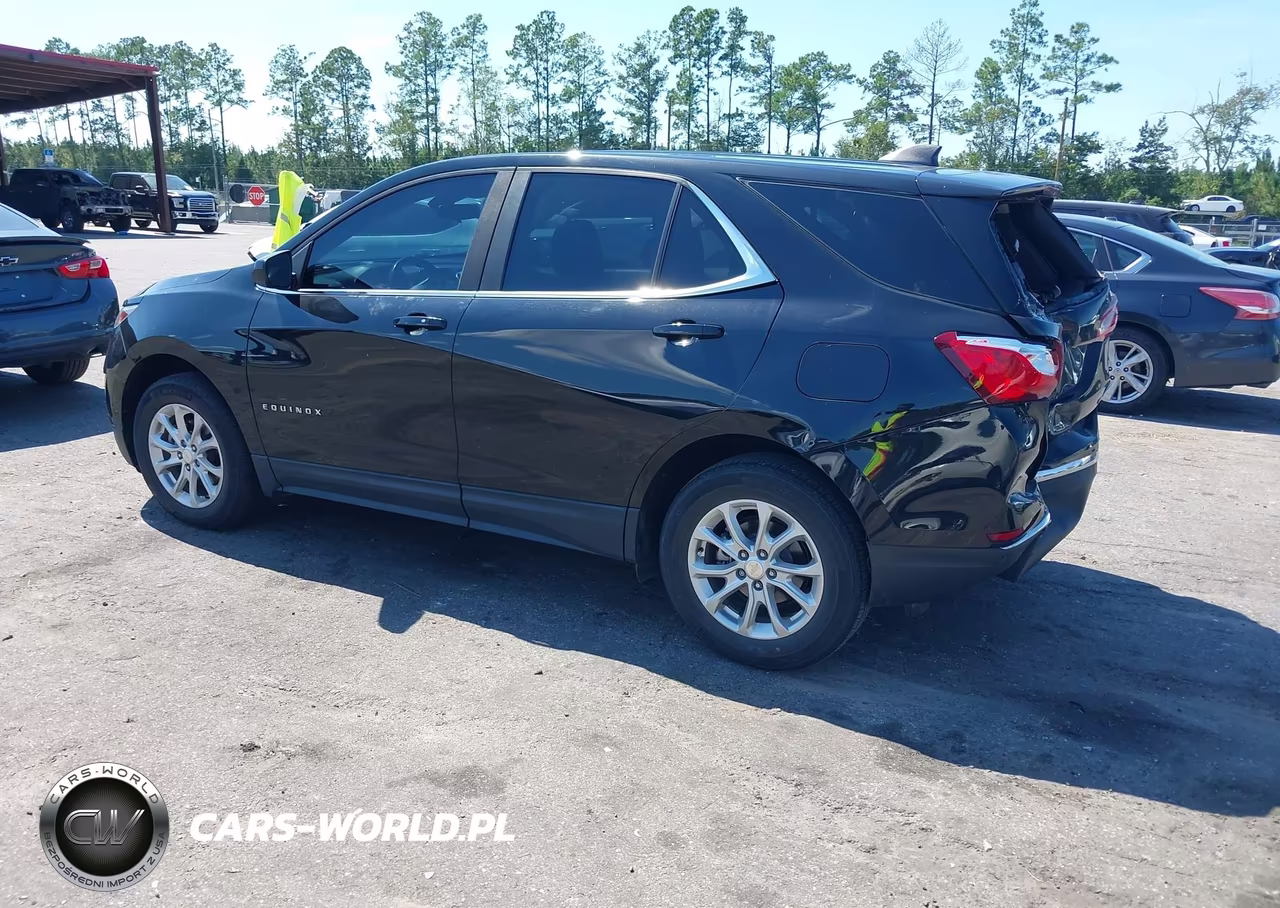 2021 Chevrolet Equinox Fwd Lt VIN:3GNAXKEV0ML376049 - 3