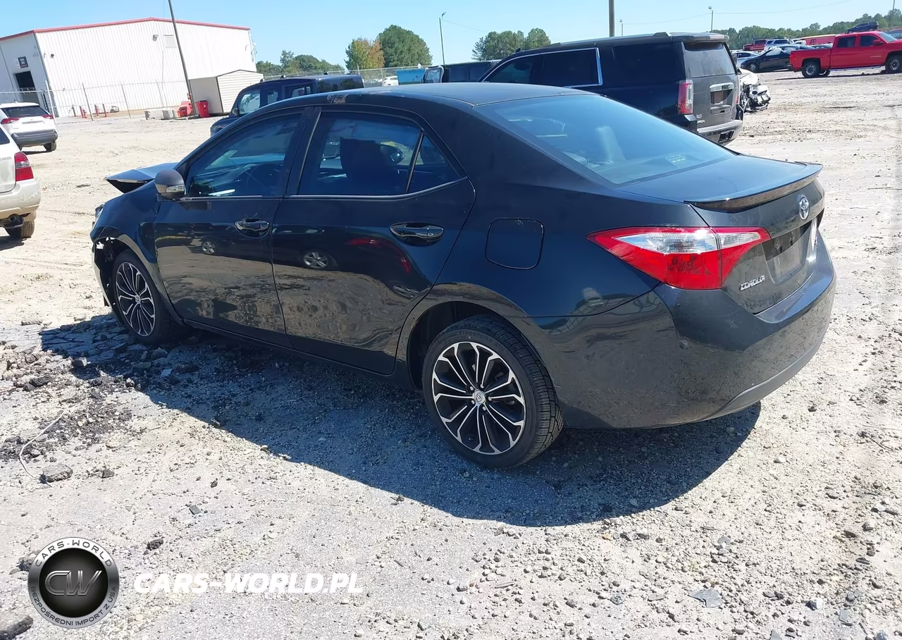 2015 Toyota Corolla S Plus VIN:5YFBURHE8FP256449 - 3