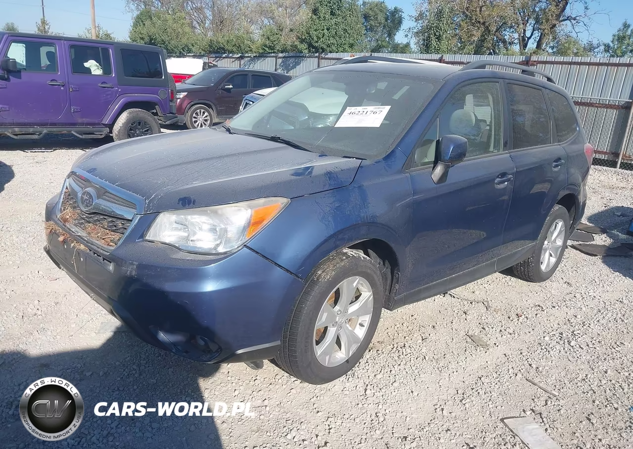 2014 Subaru Forester 2.5I Premium VIN:JF2SJAEC1EH447347 - 2