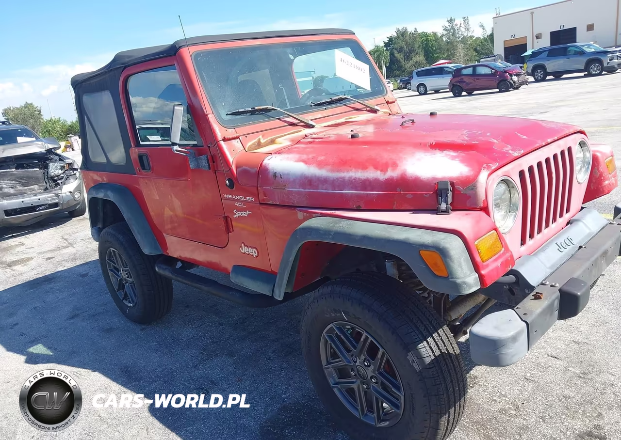 1999 Jeep Wrangler Sport VIN:1J4FY19S0XP472238 - 13