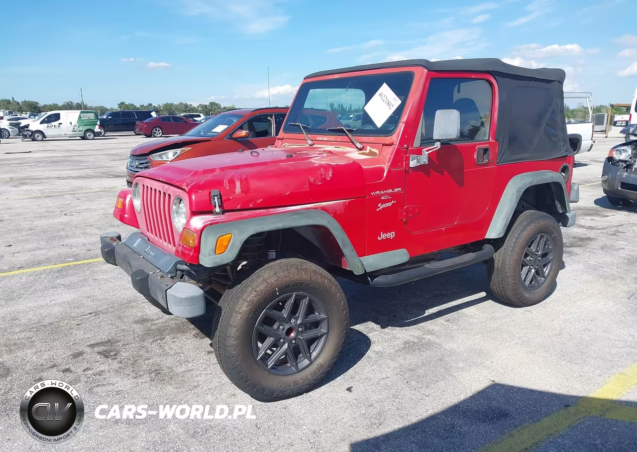 1999 Jeep Wrangler Sport VIN:1J4FY19S0XP472238 - 2