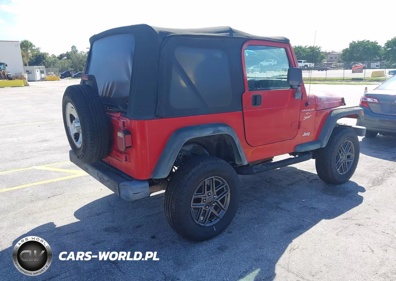 1999 Jeep Wrangler Sport VIN:1J4FY19S0XP472238 - 4